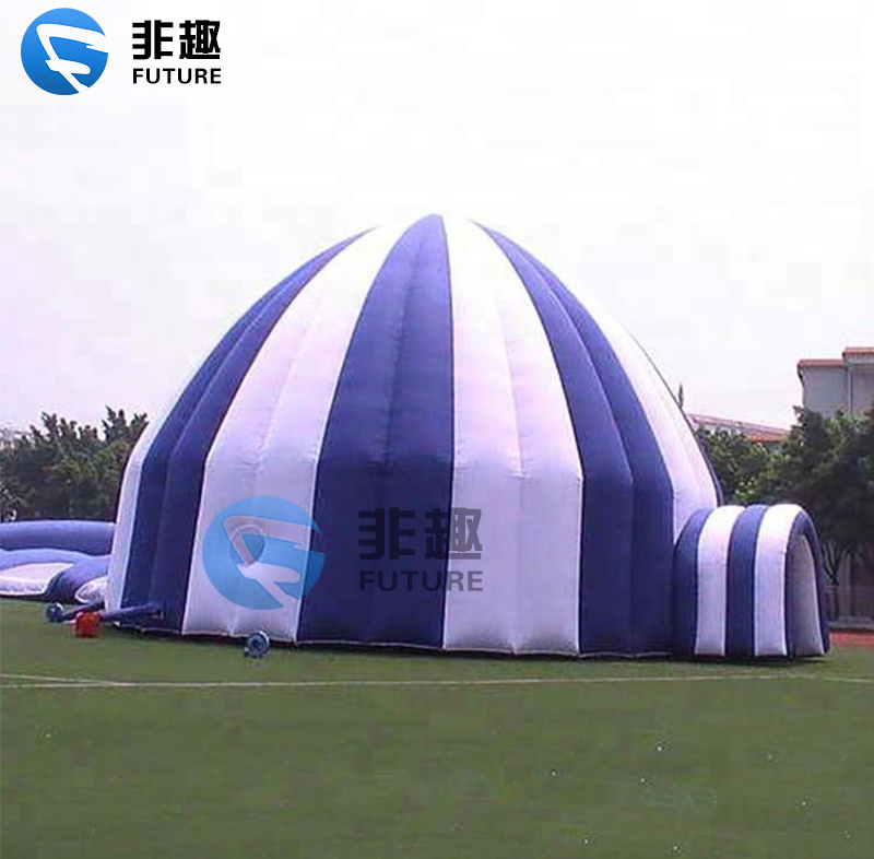 Inflatable dome tent Event circus Igloo party dome tent inflatable family yurt tent include blower for sale