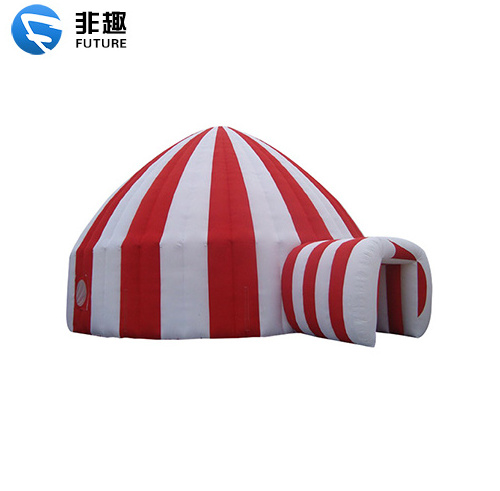 Inflatable dome tent Event circus Igloo party dome tent inflatable family yurt tent include blower for sale