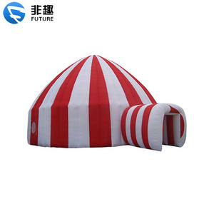 Inflatable dome tent Event circus Igloo party dome tent inflatable family yurt tent include blower for sale