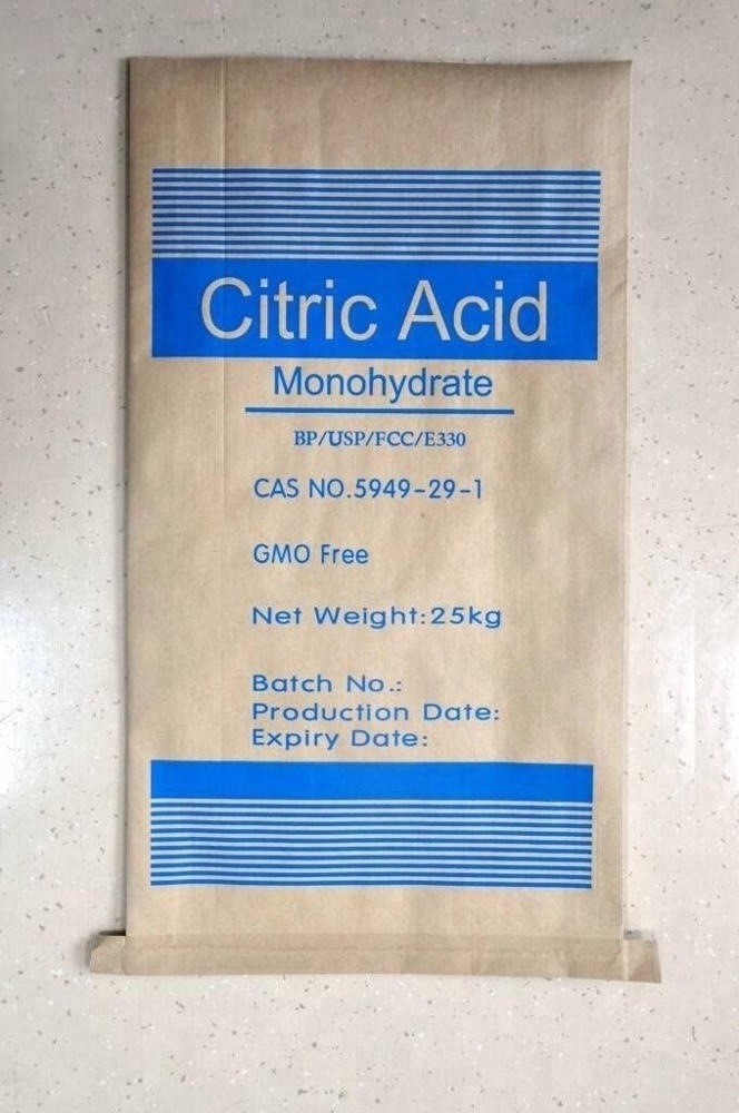 2023 Hot Sale Ensign Brand Citric Acid Monohydrate Weifang Ensign BP98 E330