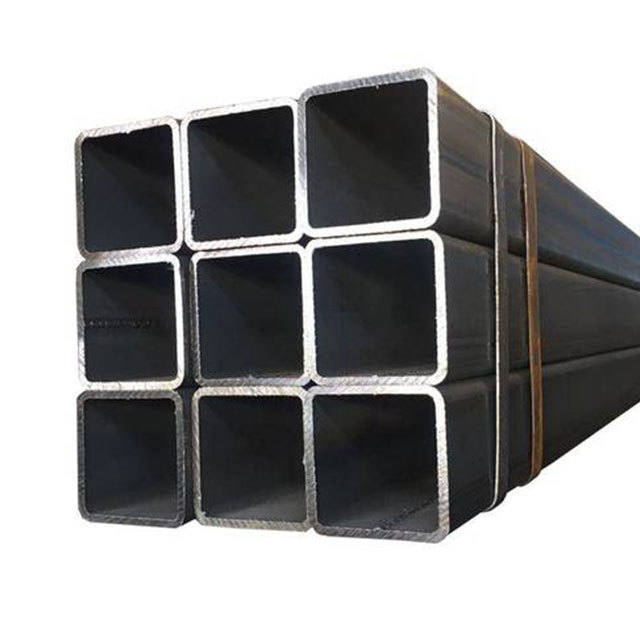 High strength rectangular 22*25*1000MM carbon fiber tube 100x100 hollow section carbon steel tube