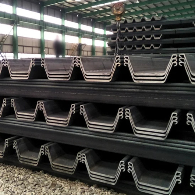 Top Quality Low Price durable vinyl steel sheet pile/hot rolled steel sheet piles