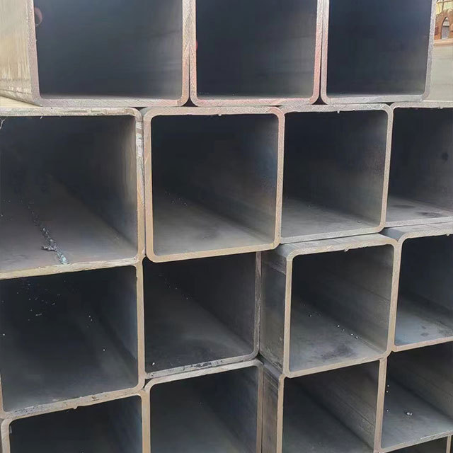 High strength rectangular 22*25*1000MM carbon fiber tube 100x100 hollow section carbon steel tube