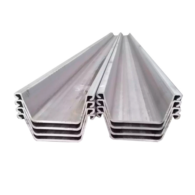 Top Quality Low Price durable vinyl steel sheet pile/hot rolled steel sheet piles