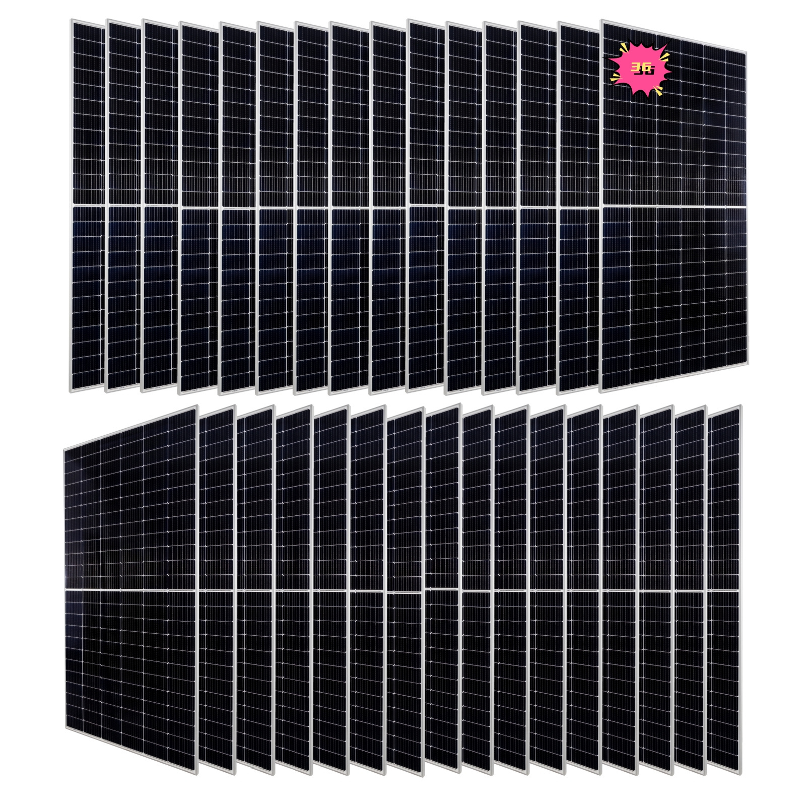 Solar panel flex 400W---450W  solar panel with battery and inverter panel solar