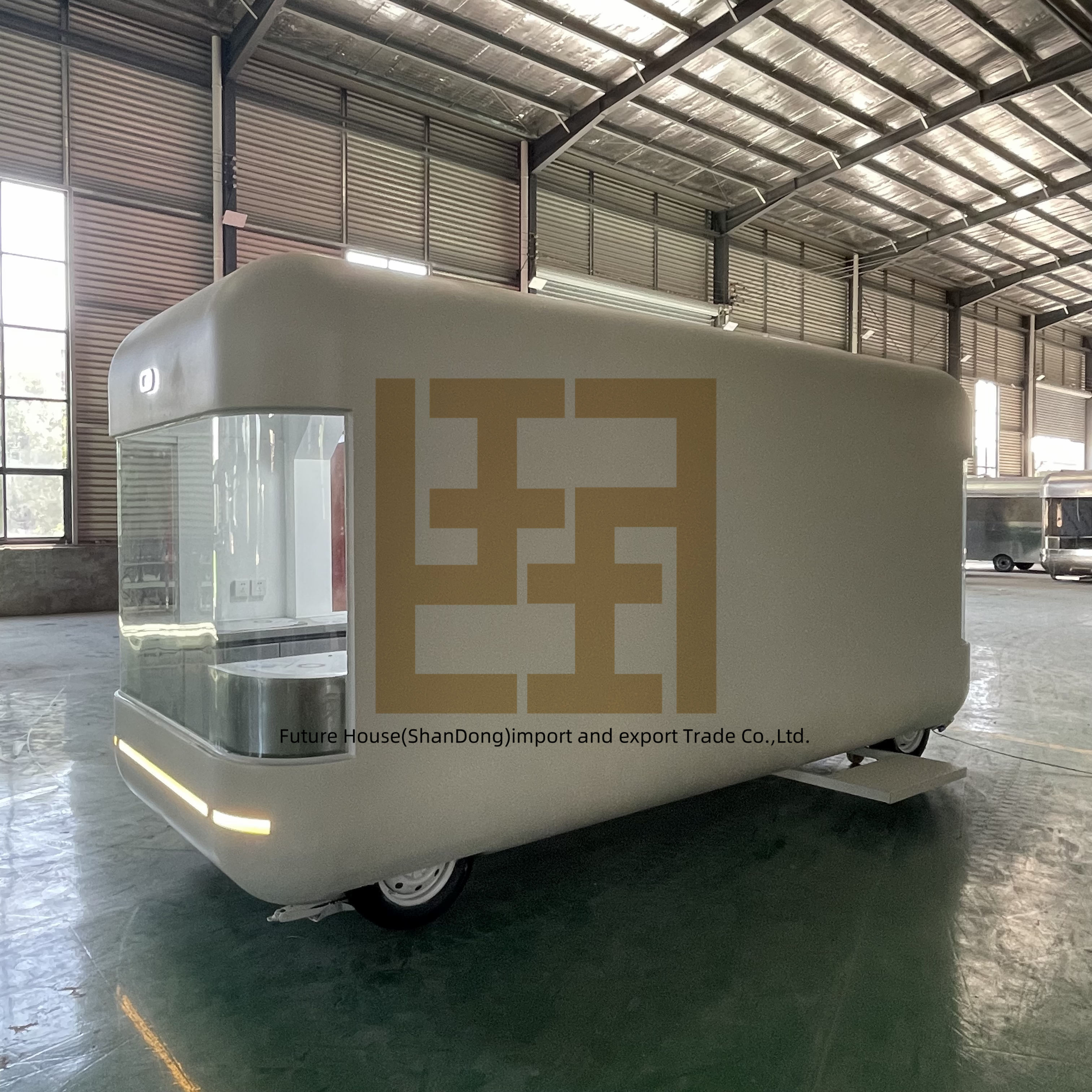 Mobile Pizza & Ice Cream Fast Food Truck for Sale Equipped with Deep Fryer Food Trailer Concession Vehicle