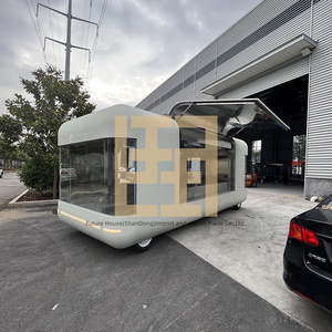 Hot sale mobile pizza modern salon manufacturer barber shop food trailer for sale