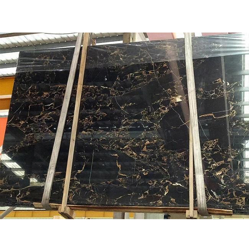 China Black Marble Slab With Golden Athens Marbles Black Marble Floor Slabs Wall Tiles