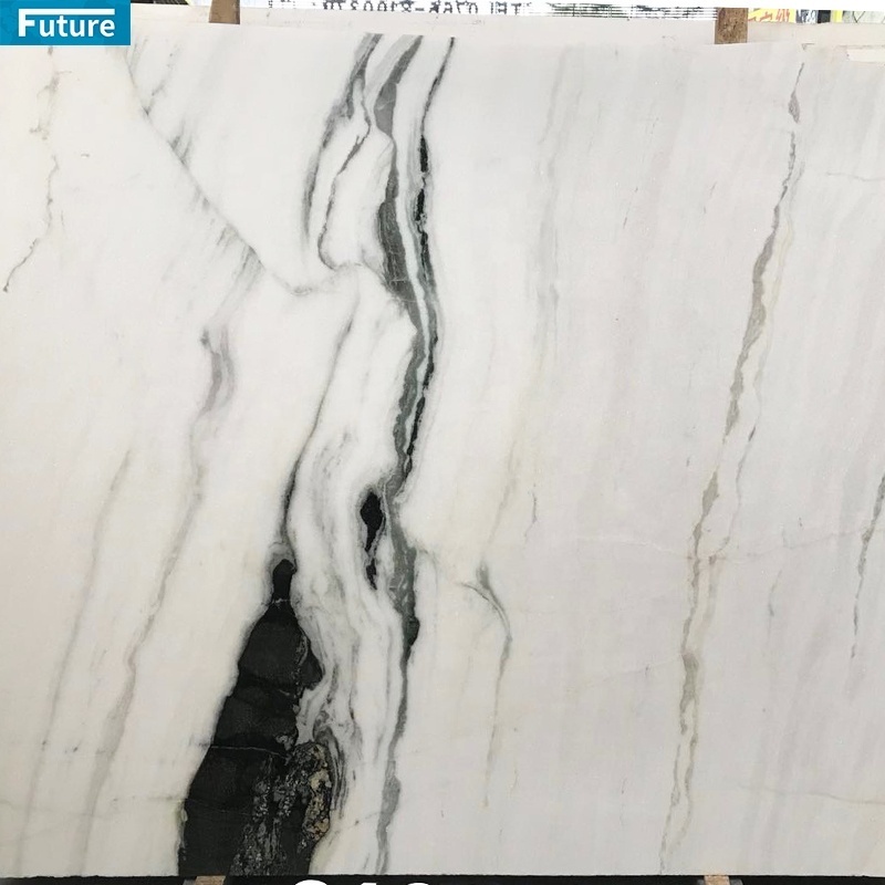 Wholesales 100% Pure Natural Marble Popular Slabs and Tiles Panda White Marble Stone Panda White