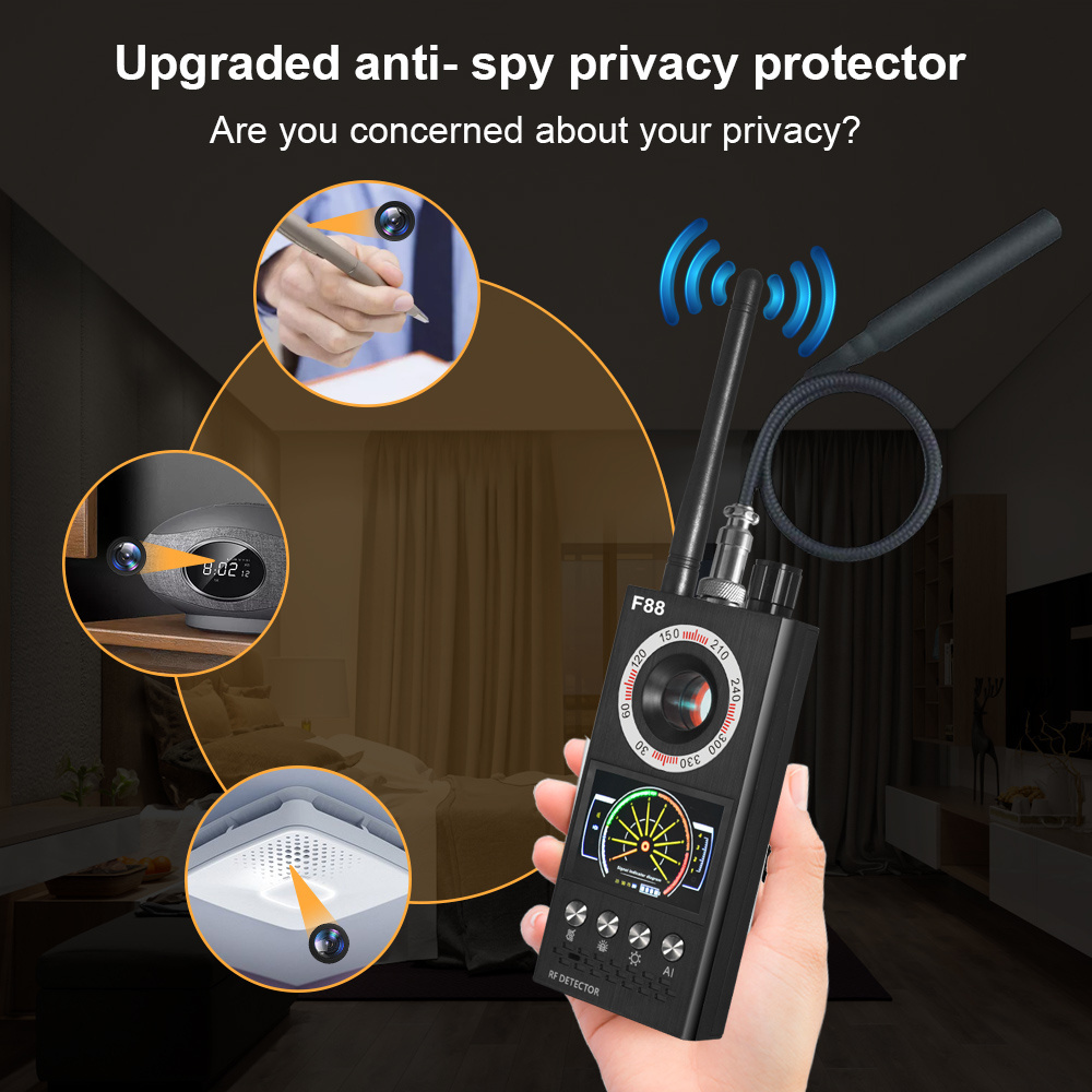 spy camera detector anti spy mini camera gsm hidden camera wiretapping eavesdropping device gps tracker detector finder