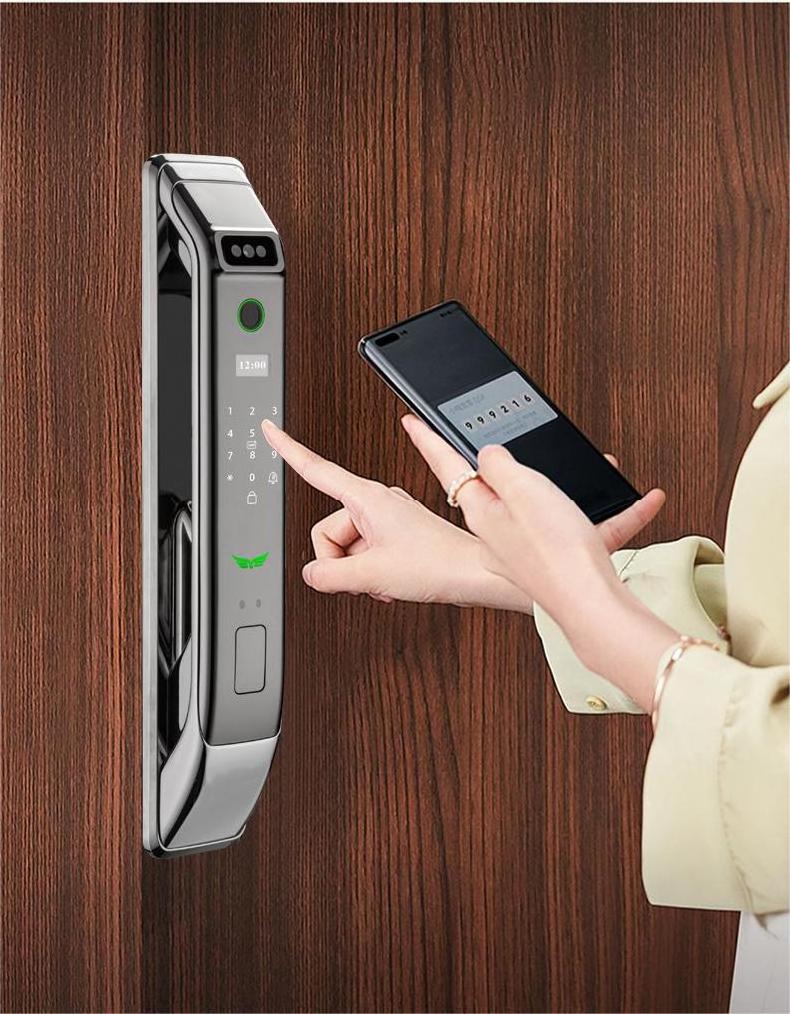 Hot Sales Waterproof Outdoor High Security Electric Digital Fingerprint Smart Door Lock