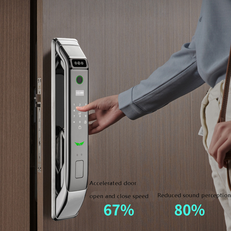 Hot Sales Waterproof Outdoor High Security Electric Digital Fingerprint Smart Door Lock