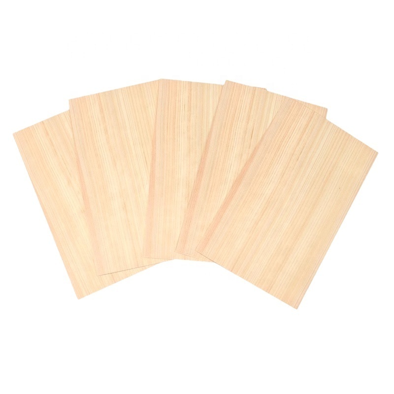 0.5m Natural Japanese Hinoki Wood Veneer 280mm For Table Tennis Racket Skin DIY