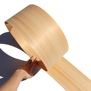 Straight Line Natural  Hinoki Veneer Wood for Wooden Product Door Profile Jamb Table Tennis Racket