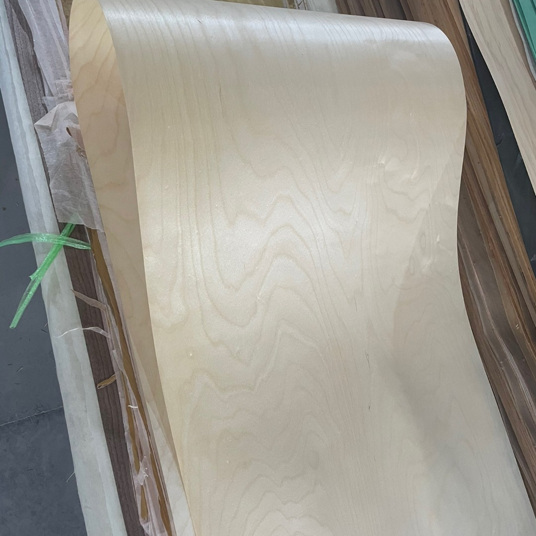 Good Quality Rotary Cut Nature Birch Wood Veneer For Plywood Door Panels Furniture