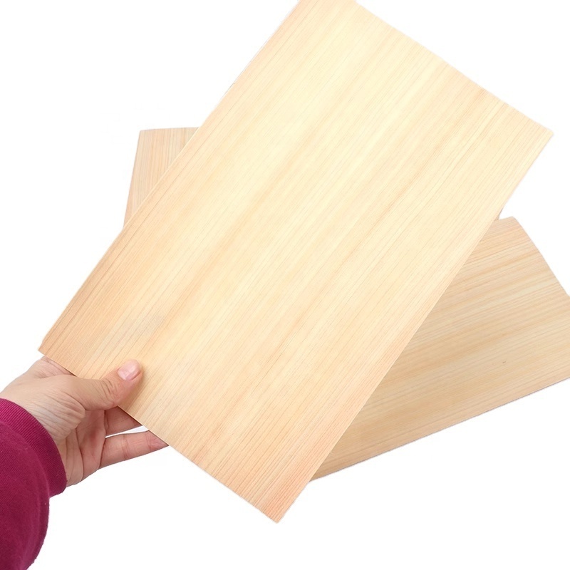 0.5m Natural Japanese Hinoki Wood Veneer 280mm For Table Tennis Racket Skin DIY