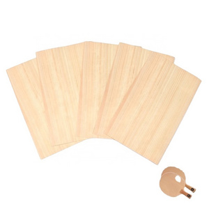 0.5m Natural Japanese Hinoki Wood Veneer 280mm For Table Tennis Racket Skin DIY