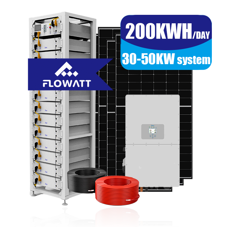 Commercial Solar Power Systems Cheap Solar Energy Three Phase System 50KW For industrial Use