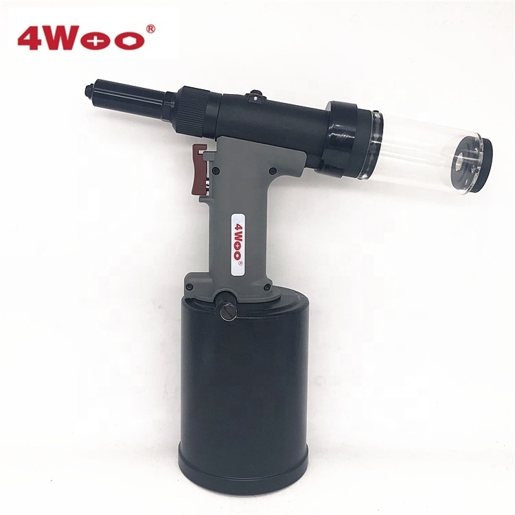 Pneumatic  Rivet Gun for 6.4mm Stainless Steel Solid Rivets with Rod Suction Device