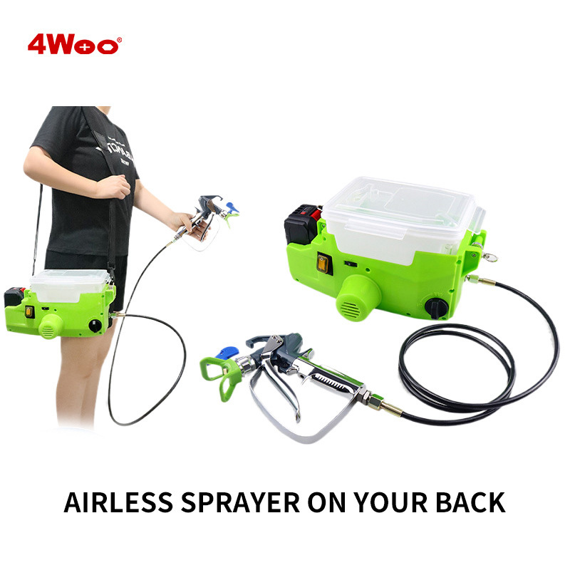 High Pressure Airless Sprayer Electric Spray Painting Machine Portable Backpack Sprayer