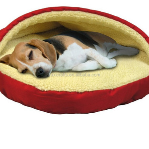 toasty warm Cave igloo canopy washable cozy suede outside camoleece inside Pet dog bed