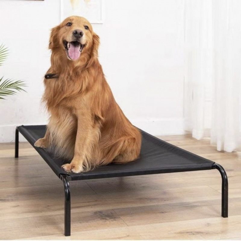 Dog Bed Indoor Outdoor Cooling Elevated Pet Air Cot With Removable Dog Cot