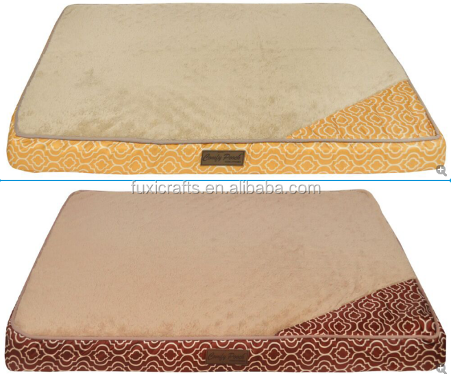 Self Warming Pet Bed Cushion Pad memory foam dog mattress mat