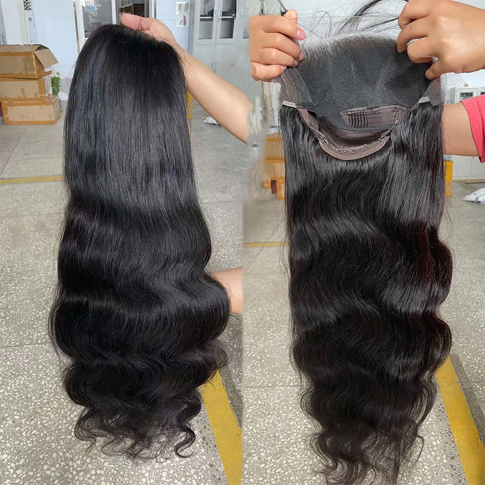 30 40 Inch Glueless Hd Lace Frontal Wig Vietnamese Raw Hair Wigs Human Hair Lace Front Virgin Cuticle Aligned Hair Body Wave Wig