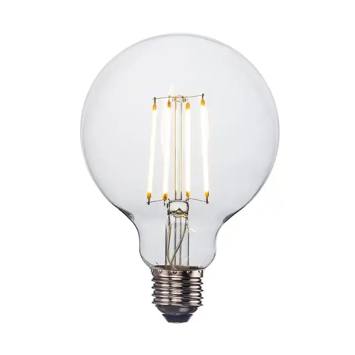 G125 4W Vintage LED Filament Bulb Warm White E27 Edison Bulb