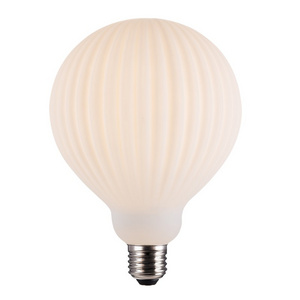 Soft Warm White E27 4W G125 Opalescent Glass Lamp Bulb Vintage Decor LED Filament  Light Bulb Indoor Lighting