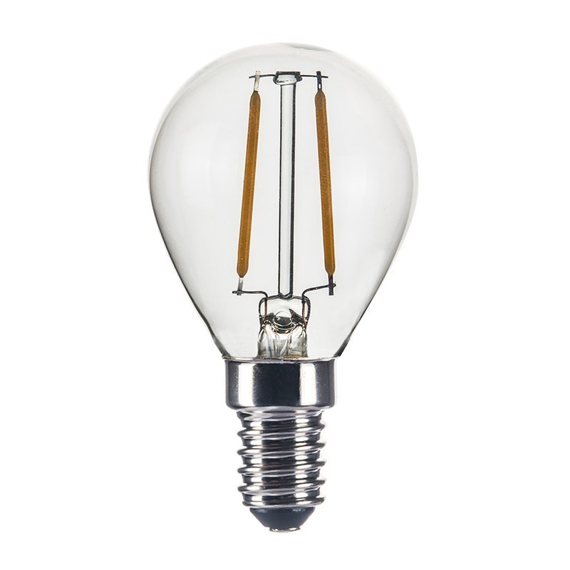 G45 Transparent Glass LED Edison Bulb Retro Small Bulb Decorative LED Filament Bulb