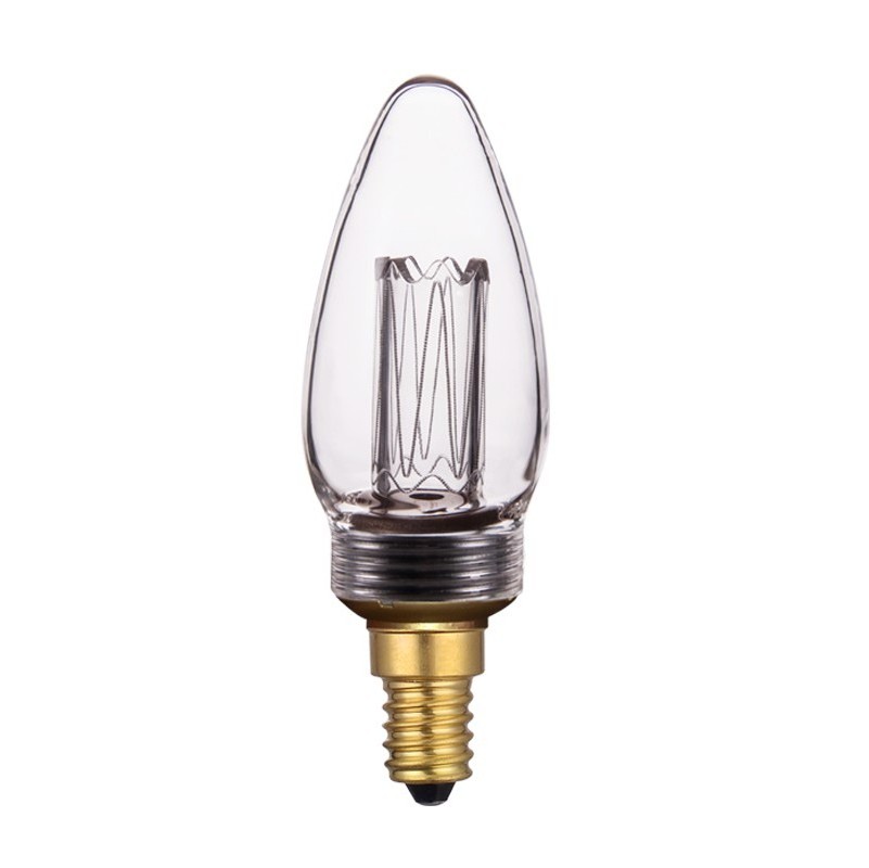 Classic C35 2000k Creative Led Edison Bulb E14 E27 2w For Home Lighting Decoration Small Bulb