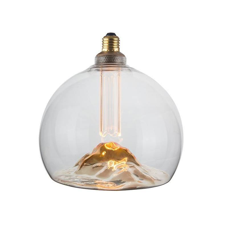 Modern Creative Art Led Chandelier Light Dimmable Decorative Lighting Fancy Mountain Shaped Led Edison Bulb