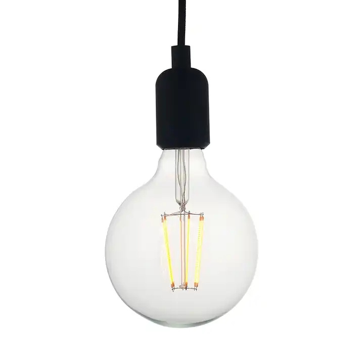 G125 4W Vintage LED Filament Bulb Warm White E27 Edison Bulb