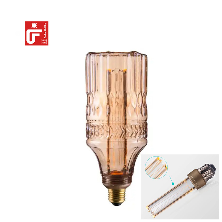 Low Price Retro Edison Led Filament Bulb 3w 4w Dimmable Or Non Dimmable Decorative Light Bulb