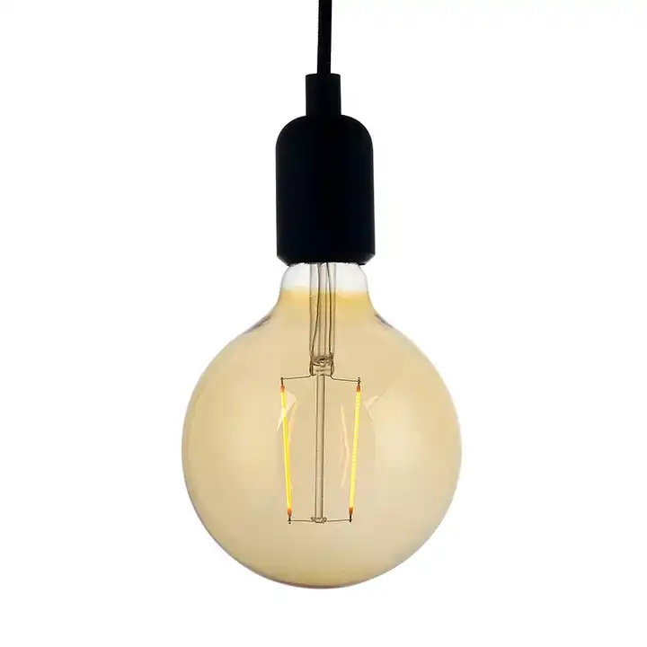 G125 4W Vintage LED Filament Bulb Warm White E27 Edison Bulb