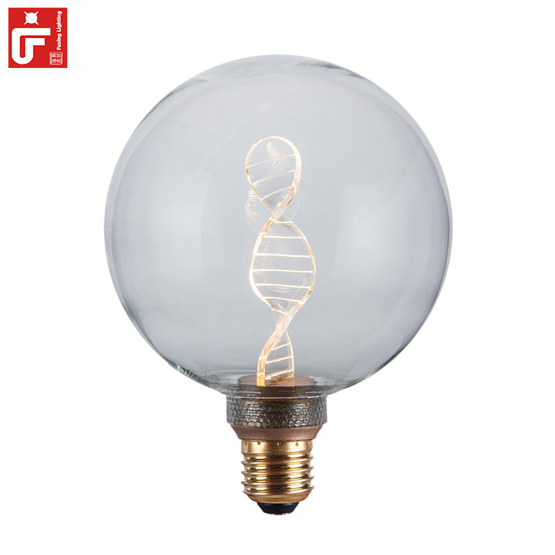 Decorative G125 LED Edison Bulb 3.5W 4W E26 E27 Base Antique Edison Bulb