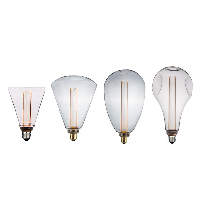 Low Price Retro Edison Led Filament Bulb 3w 4w Dimmable Or Non Dimmable Decorative Light Bulb