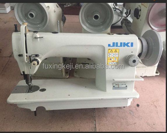 Used JUKIs DU 1181N Single Needle Walking Foot Lockstitch Heavy Duty Industrial Sewing Machine with Large Hook