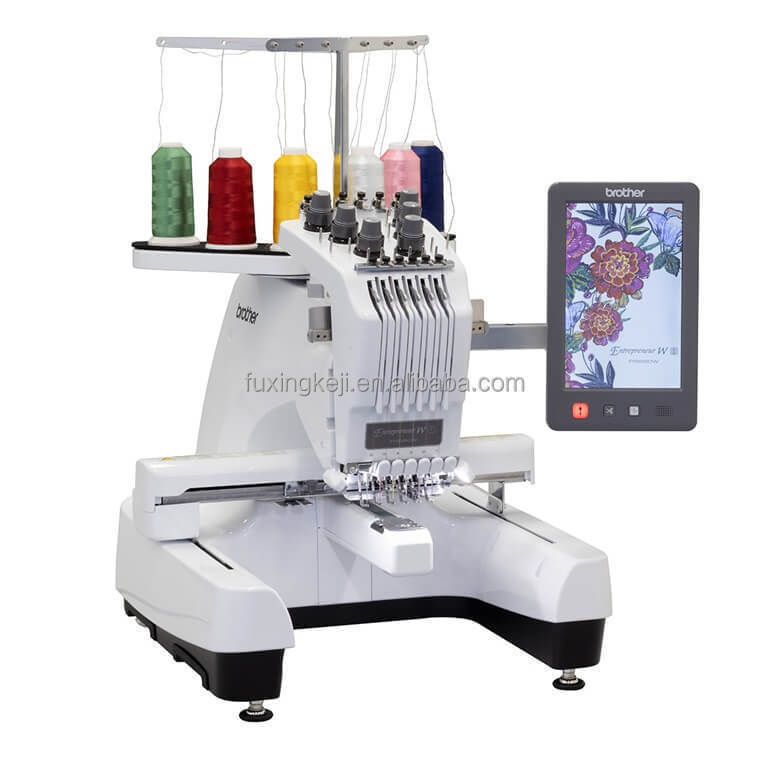 Computer Sewing Embroidery Machine Brother PR680W Single head 6 needles automatic embroidery machine