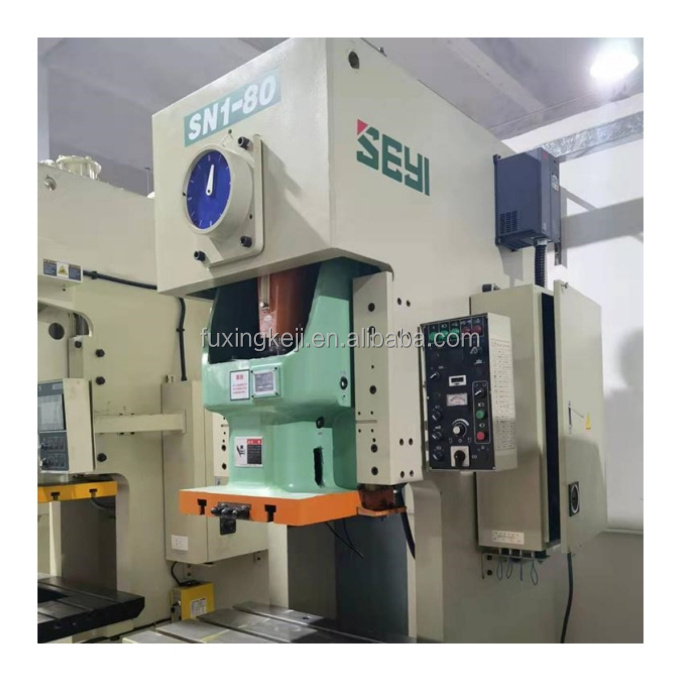 Used High quality SEYI SN1 80ton Metal Steel punching pressing machine Taiwan mechanical machines