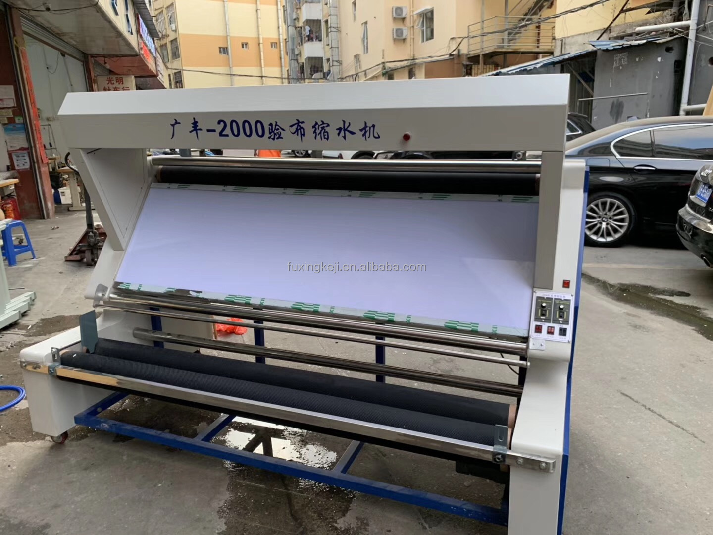 Good quality Automatic fabric rewinder  Fabric cloth rolling inspection measuring machine indsutrial garment machine