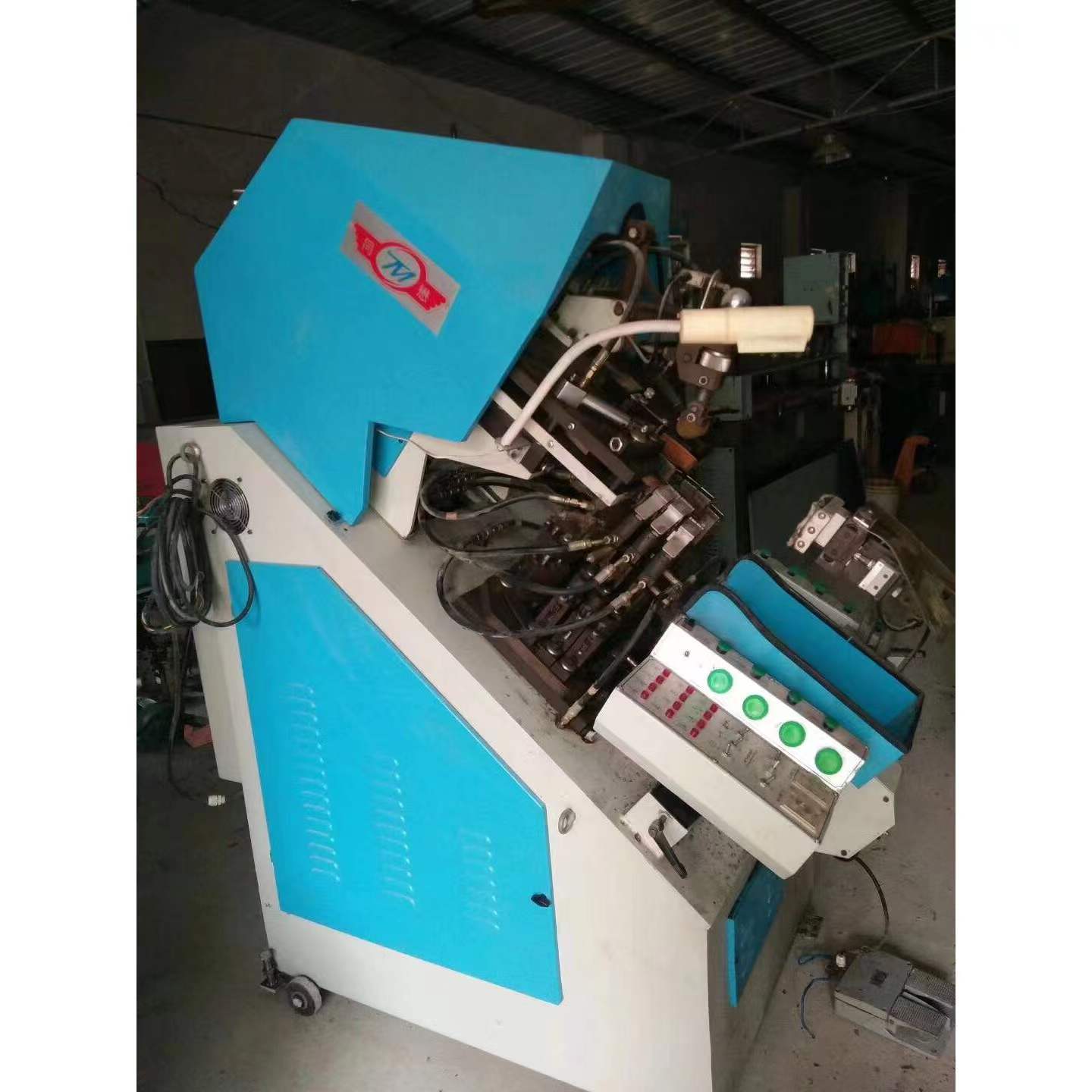 Good condition Automatic Cementing Toe Lasting Machine /shoe lasting Machine 727/737