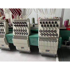 Wholesale Price Used Automatic Tajima 6 Heads 12 needles High Efficiency Embroidery Machine With Good Quality