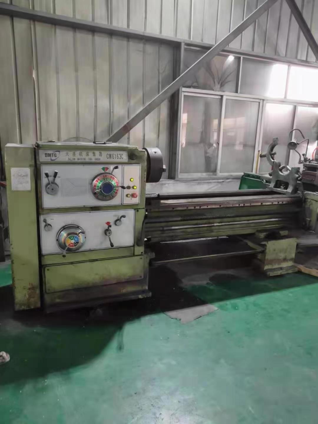 Factory Direct Sales Secondhand Horizontal Lathe CW6163CX3000mm Spindle Hole 104mm Lathe For Sale In China