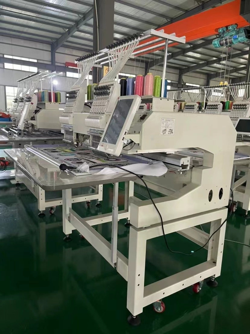 New Embroidery Machine Tajima Double Heads 12 Needle Embroidery Machinery With Good Quality