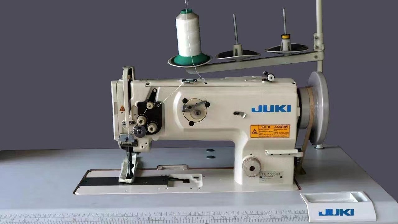 Used High Quality Jukis 1508 1-Needle Unison Feed Lockstitch Sewing Machine With Vertical-axis Large Hook Best Price