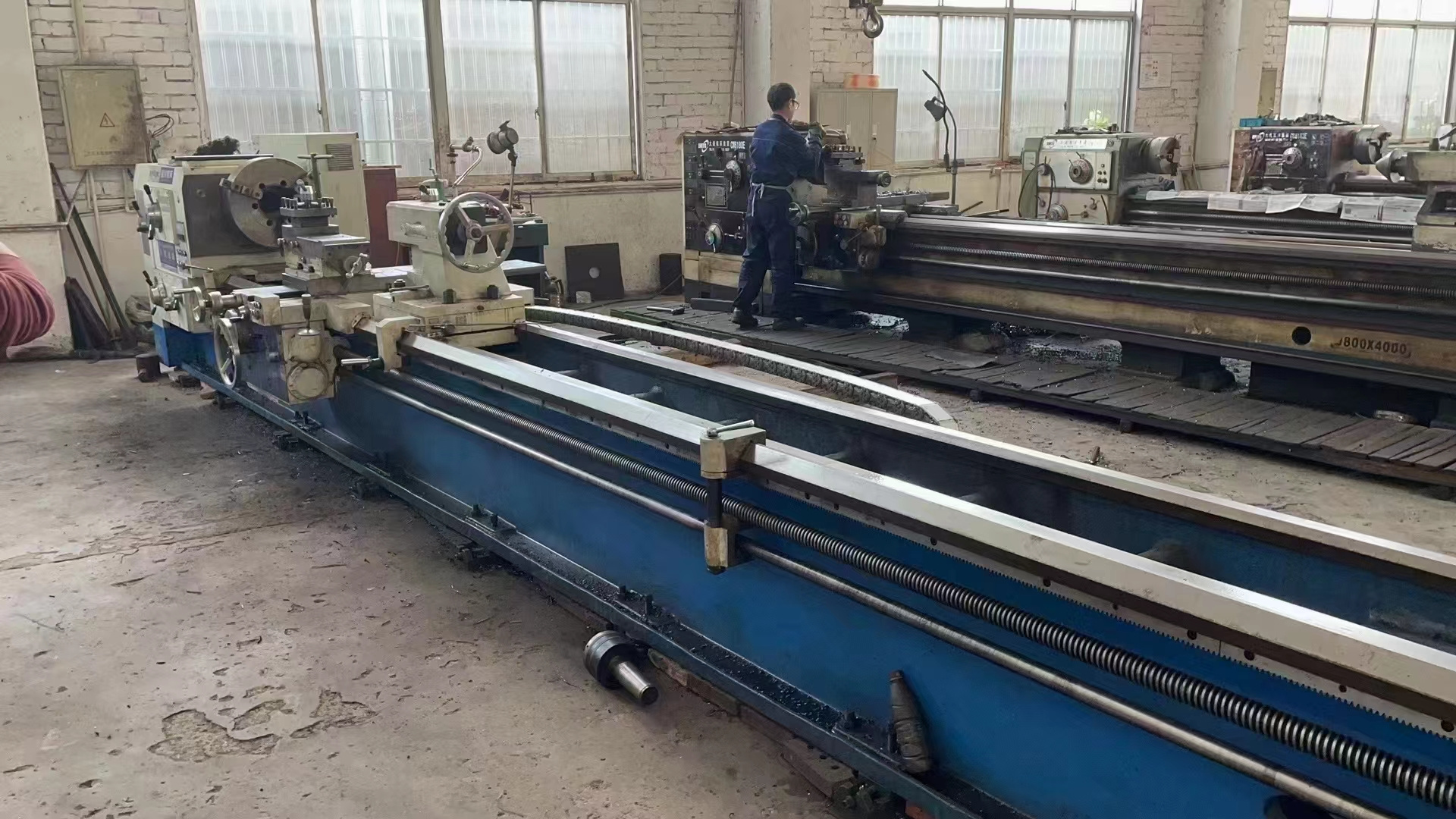 Hot Sale Wholesale Secondhand Spark Engine Lathe CWA6185X6000MM Heavy Duty Clutch Lathe With Best Quality