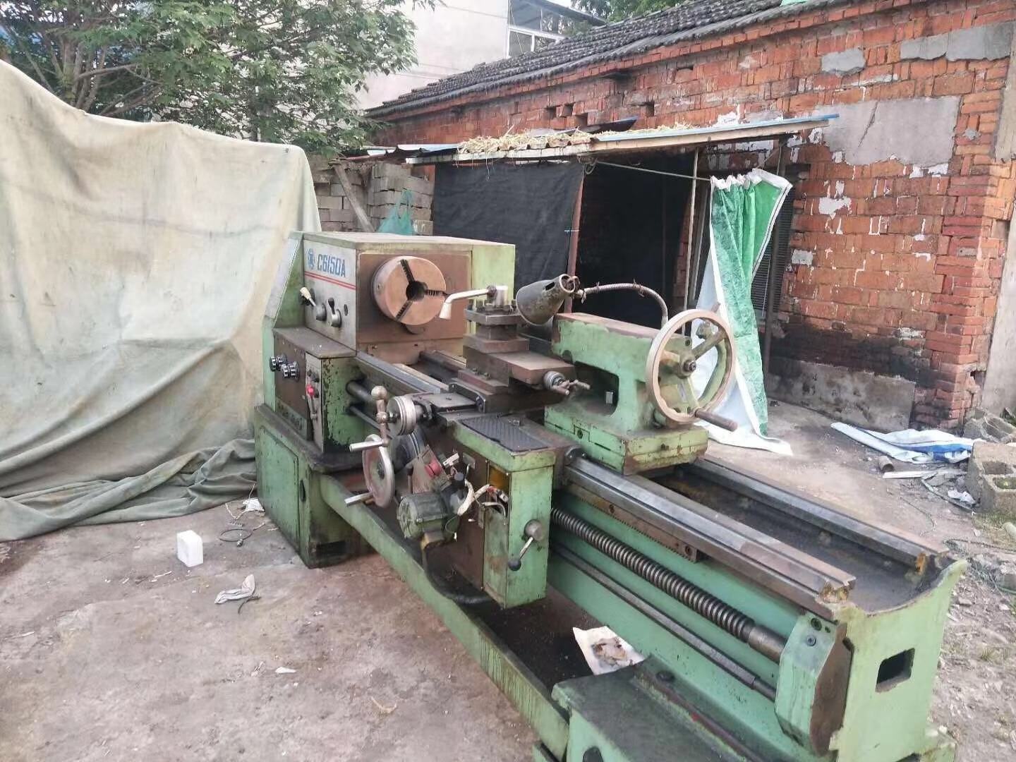 Wholesale Direct Sales Of Secondhand Dalian Manual Industrial Metal Lathe C6150Ax1500mm With Favorable Price