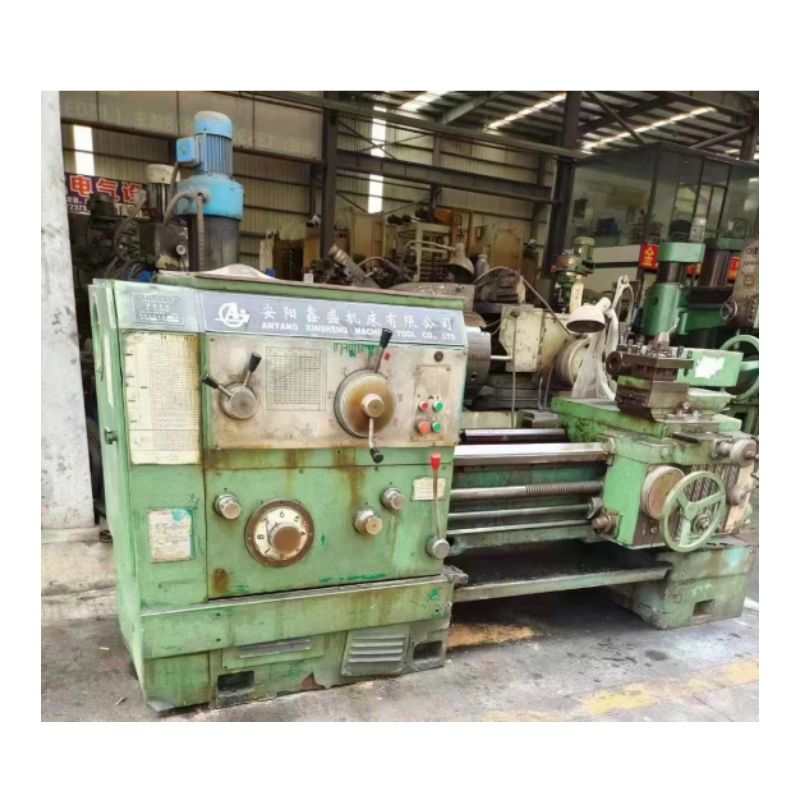 Factory Sale Secondhand Anyang Lathe Machine CW6163BX750MM Horizontal Lathe Machine With Good Product Quality